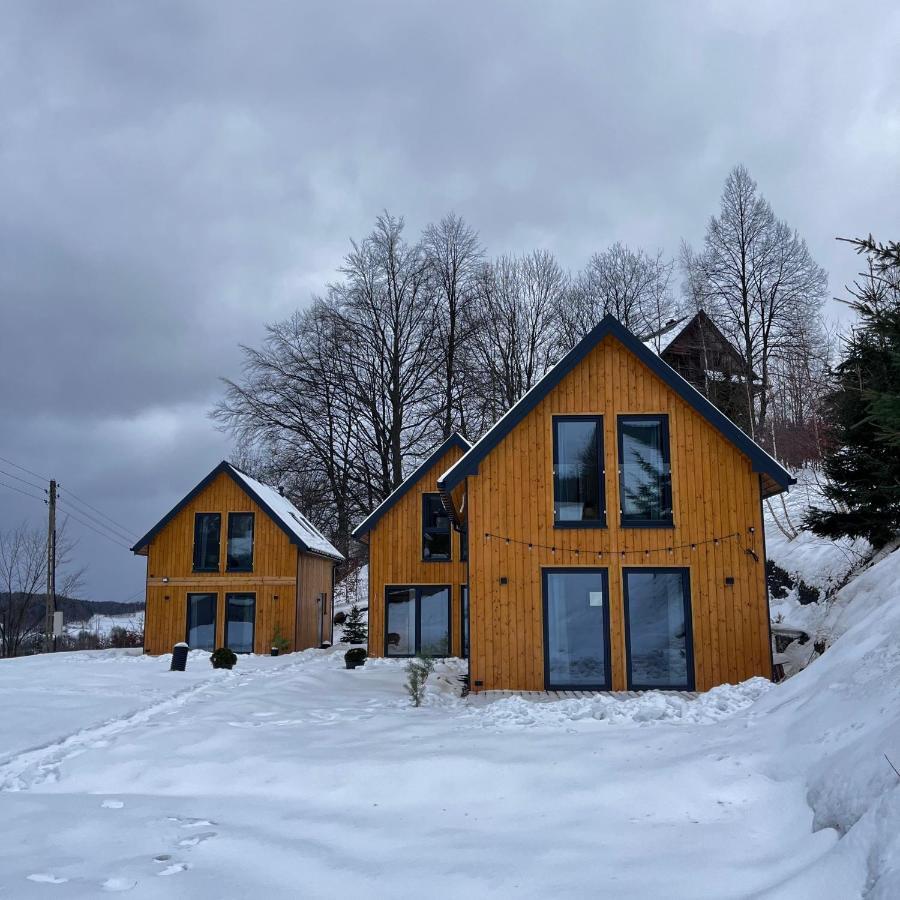 Chatki Miedzy Gorami Sosnówka Exteriör bild
