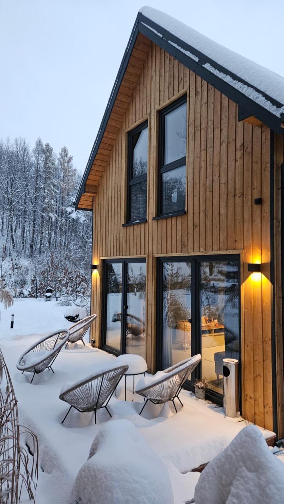 Chatki Miedzy Gorami Sosnówka Exteriör bild